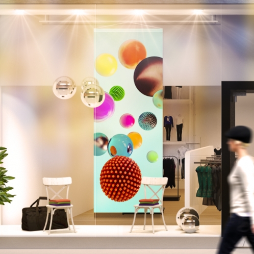 Fassadenbanner