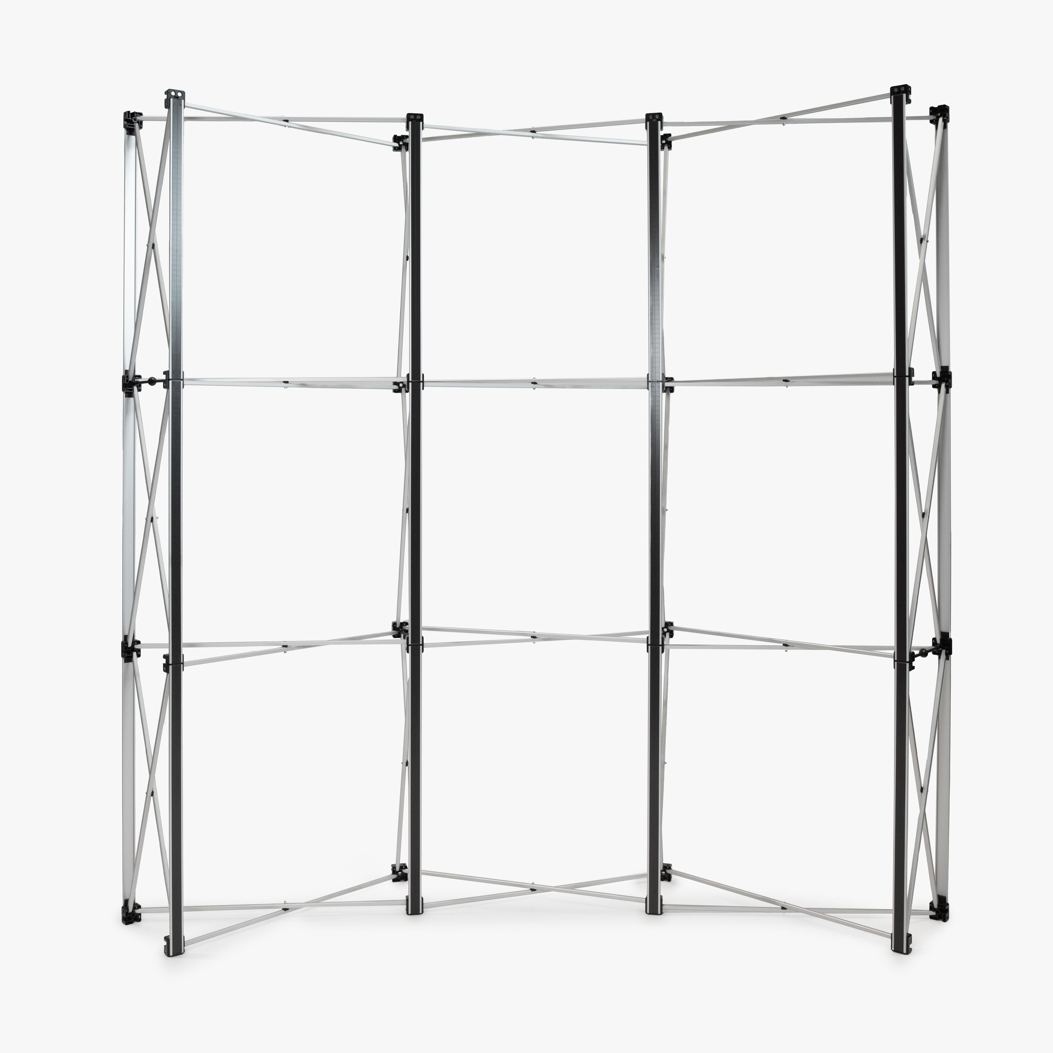 Gebogene Pop-up-Wand