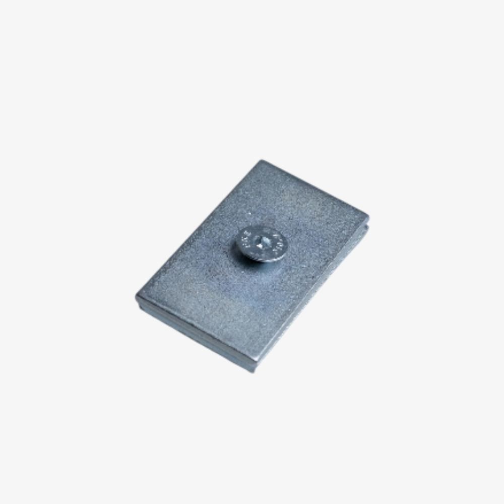Werbeschild Klemme